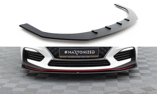 Street pro front splitter hyundai i30 n mk3 hatchback / fastback