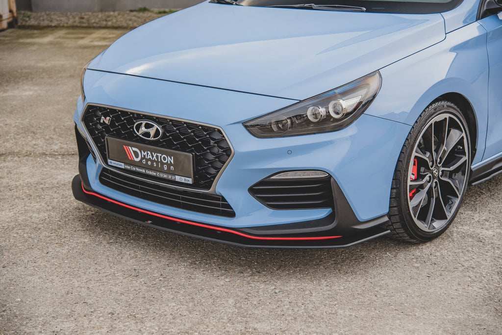 Street pro front splitter hyundai i30 n mk3 hatchback / fastback