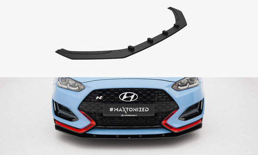 Street pro front splitter hyundai veloster n mk2