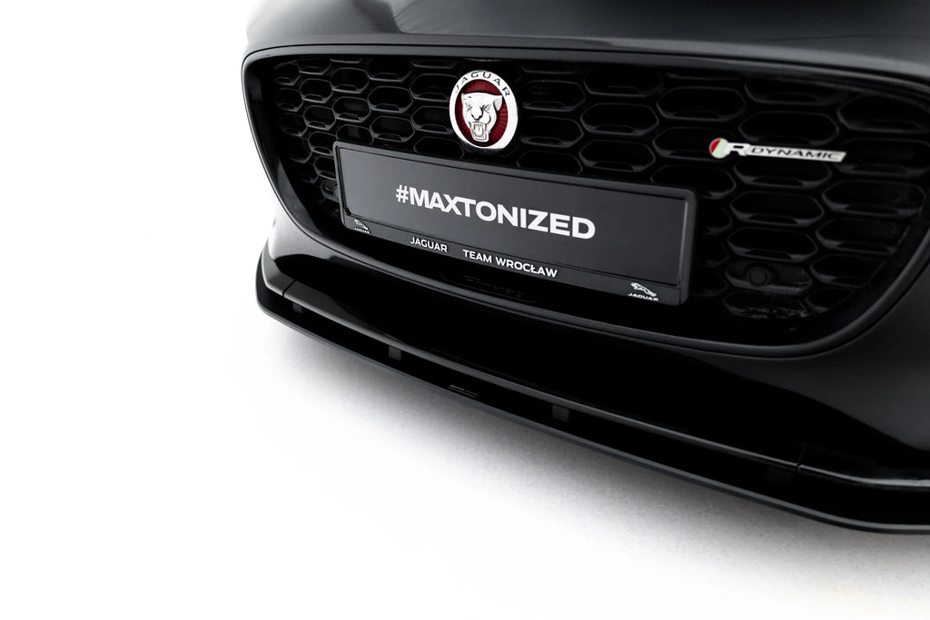 Street pro front splitter jaguar f-type x152 facelift 2