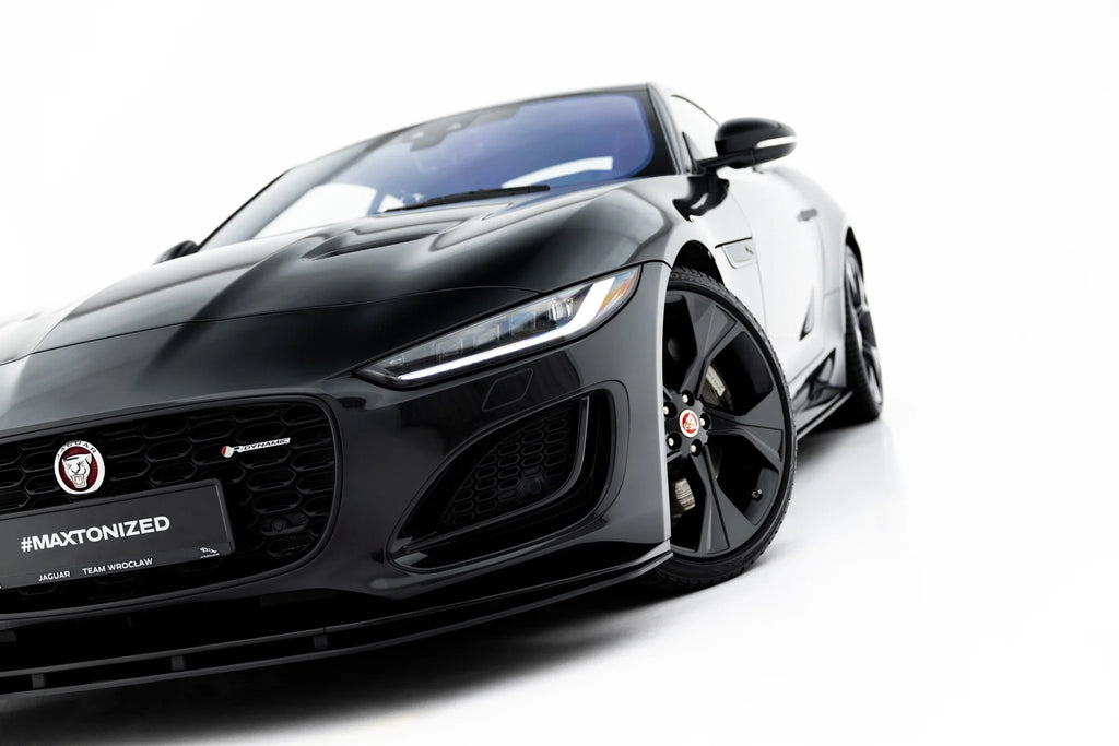 Street pro front splitter jaguar f-type x152 facelift 2