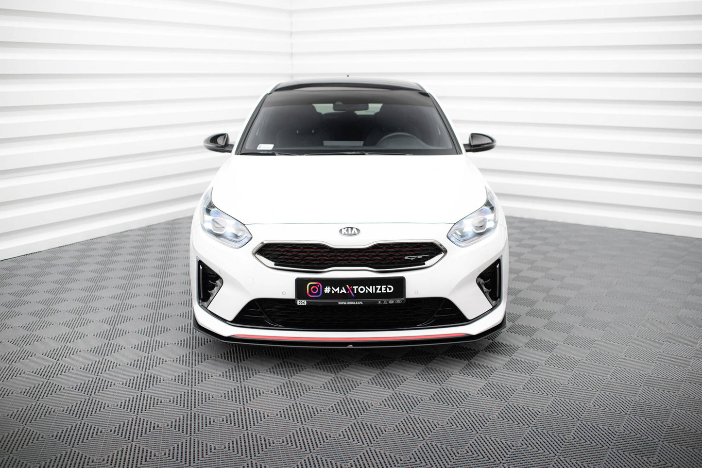 Street pro front splitter kia ceed gt mk3 / proceed mk1