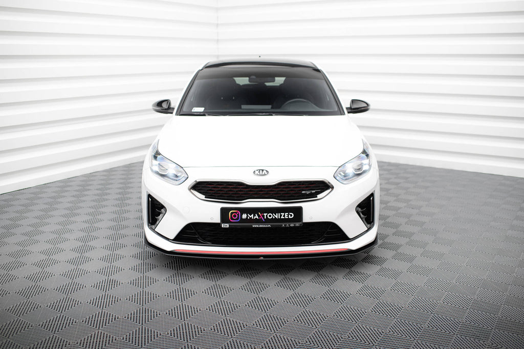 Street pro front splitter kia ceed gt mk3 / proceed mk1