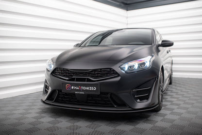 Street pro front splitter kia proceed gt mk3 facelift / ceed gt / gt - line mk1 facelift