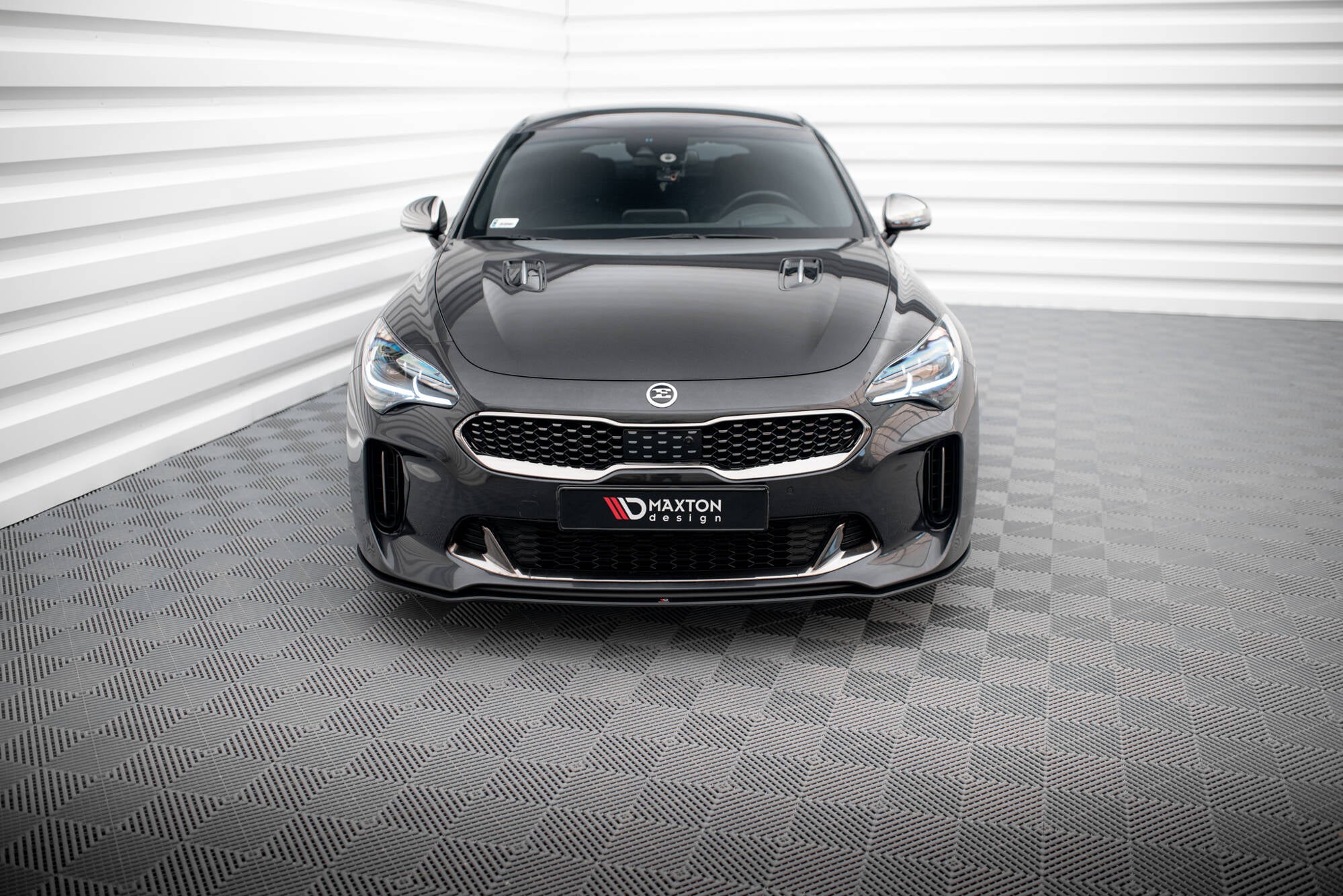 Street pro front splitter kia stinger gt / gt-line / standard mk1