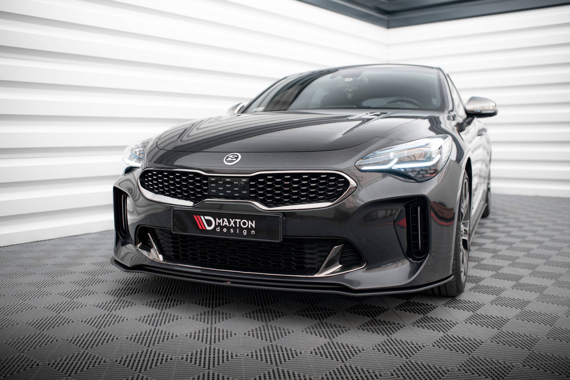 Street pro front splitter kia stinger gt / gt-line / standard mk1