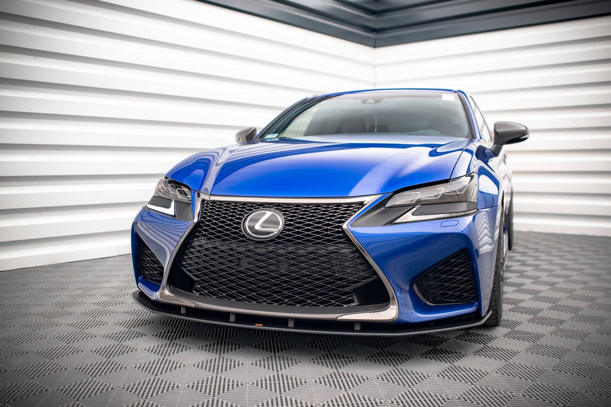 Street pro front splitter lexus gs f mk4 facelift