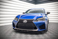 Street pro front splitter lexus gs f mk4 facelift