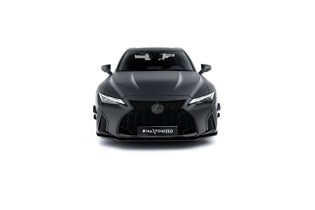 Street pro front splitter lexus is 500 mk3 facelift 2 (xe30)