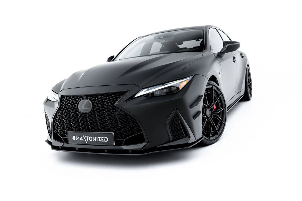 Street pro front splitter lexus is 500 mk3 facelift 2 (xe30)