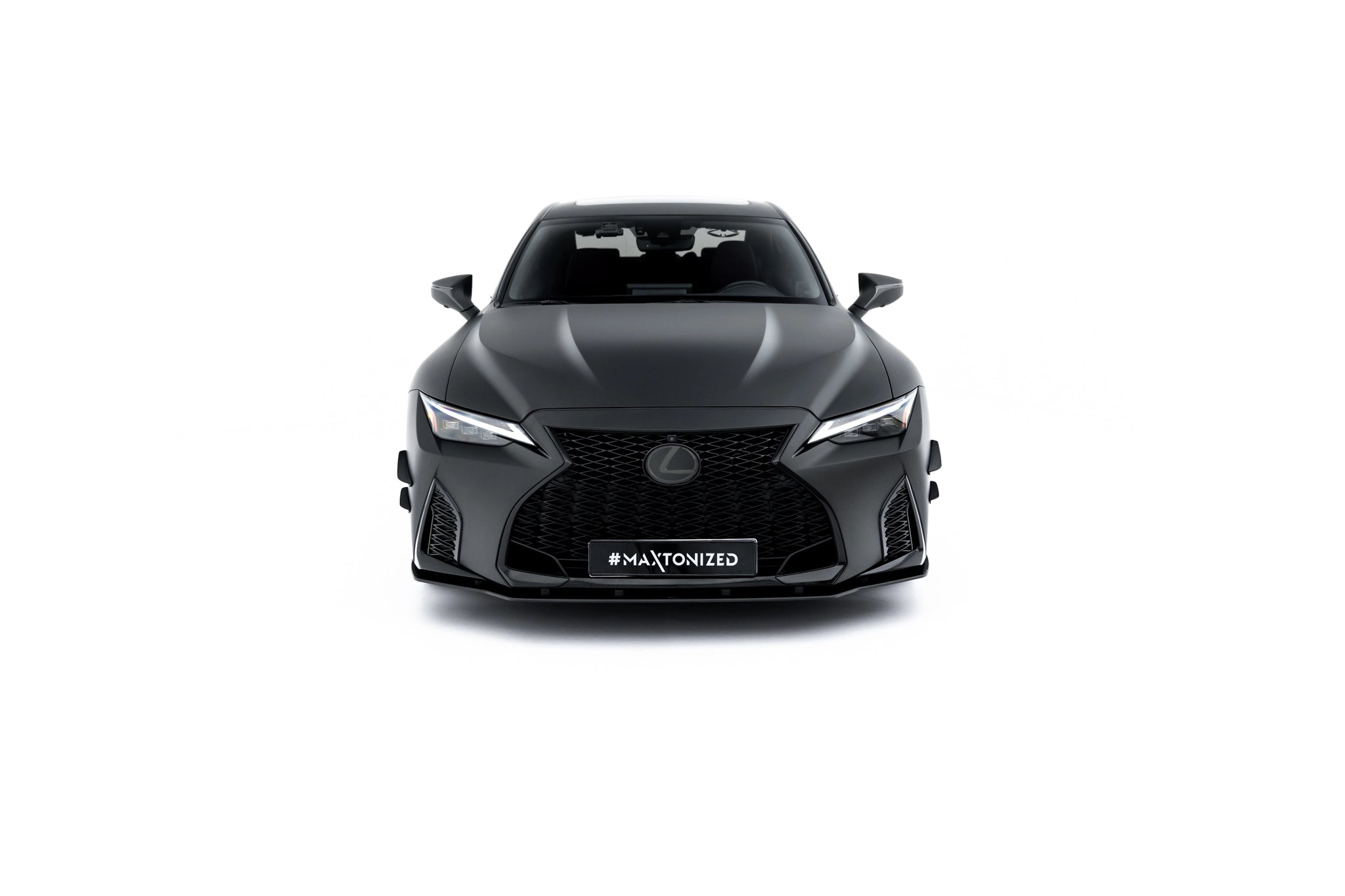 Street pro front splitter lexus is 500 mk3 facelift 2 (xe30)