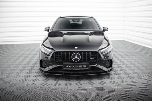 Street pro front splitter mercedes-amg a35 w177 facelift