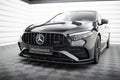 Street pro front splitter mercedes-amg a35 w177 facelift