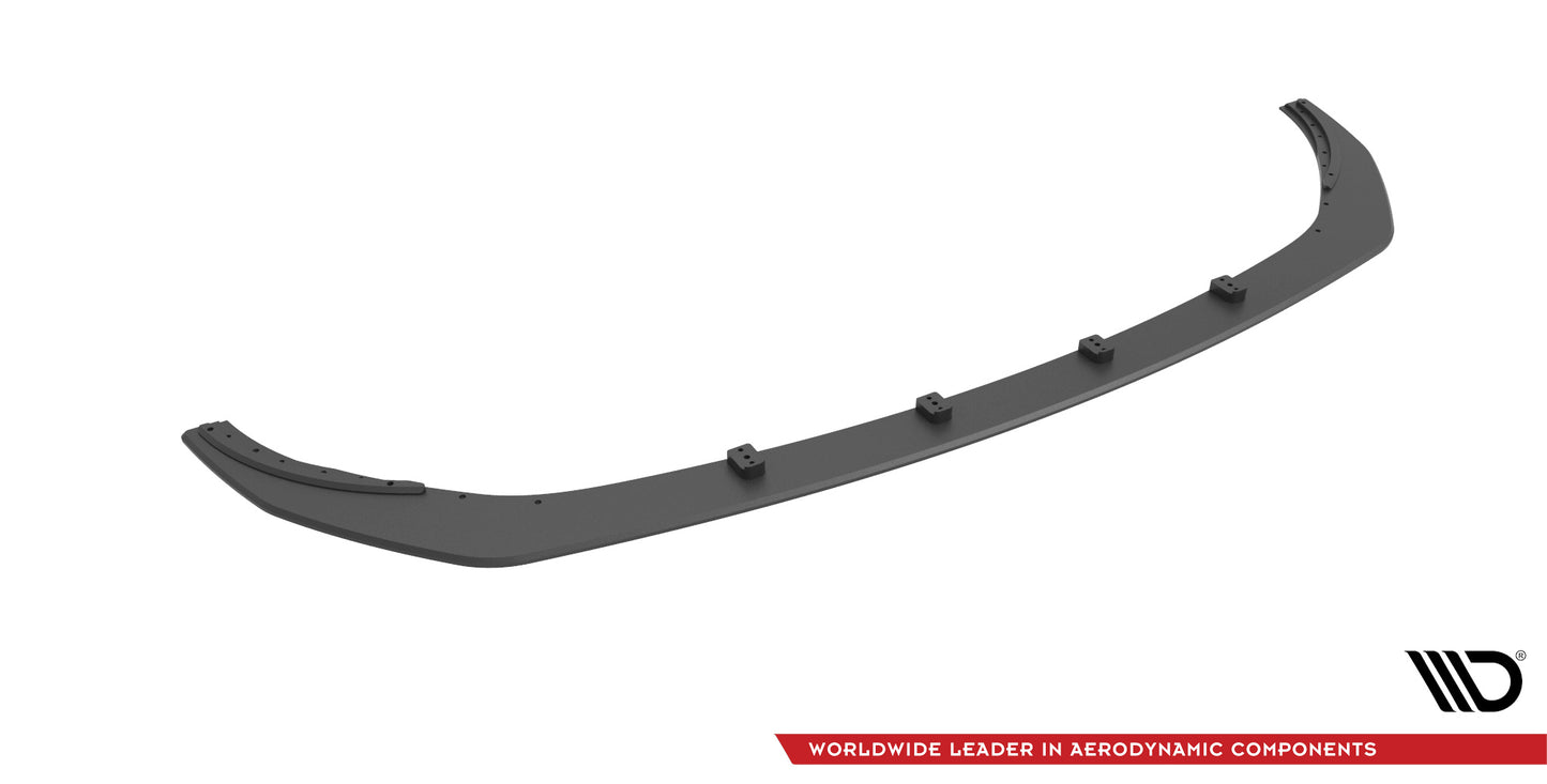 Street pro front splitter mercedes-amg c43 coupe / cabrio c205  facelift / a205 facelift