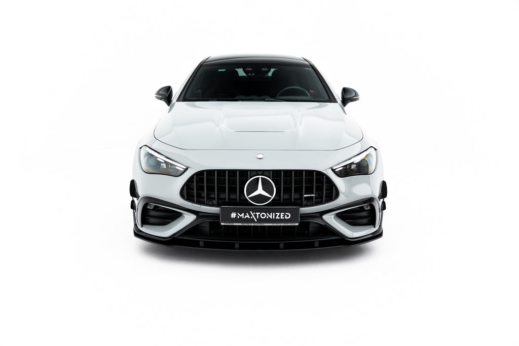 Street pro front splitter mercedes-amg cle 53 aero c236