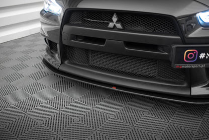 Street pro front splitter mitsubishi lancer evo x