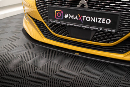 Street Pro frontsplitter Peugeot 208 GT MK2