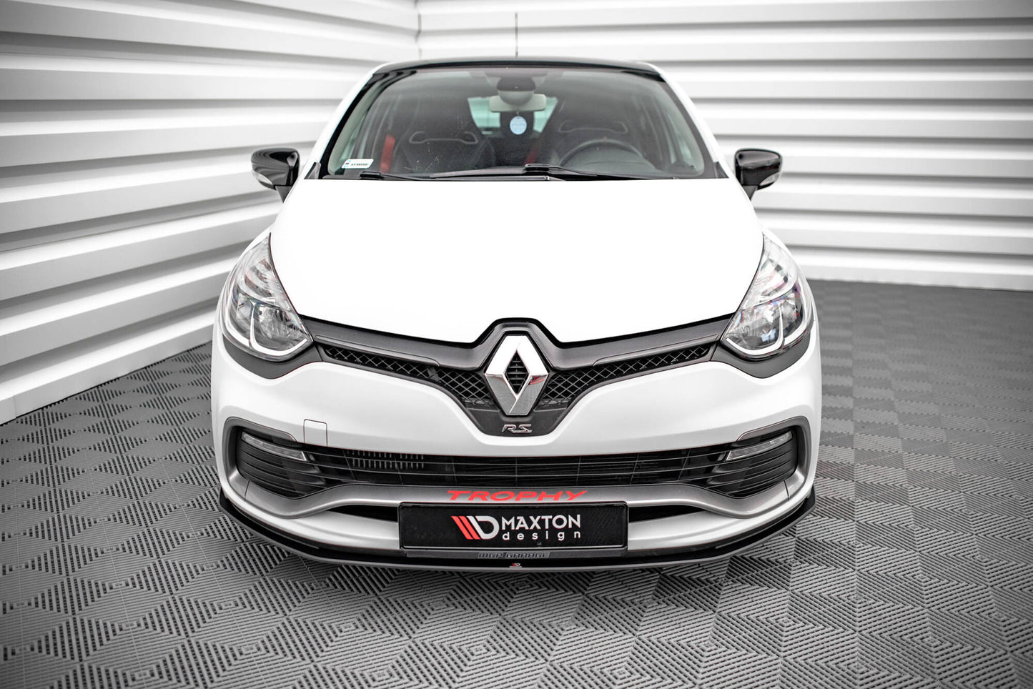 Street pro front splitter renault clio rs mk4