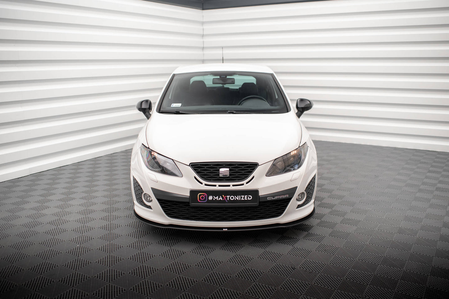 Street pro front splitter seat ibiza cupra sport coupe mk4
