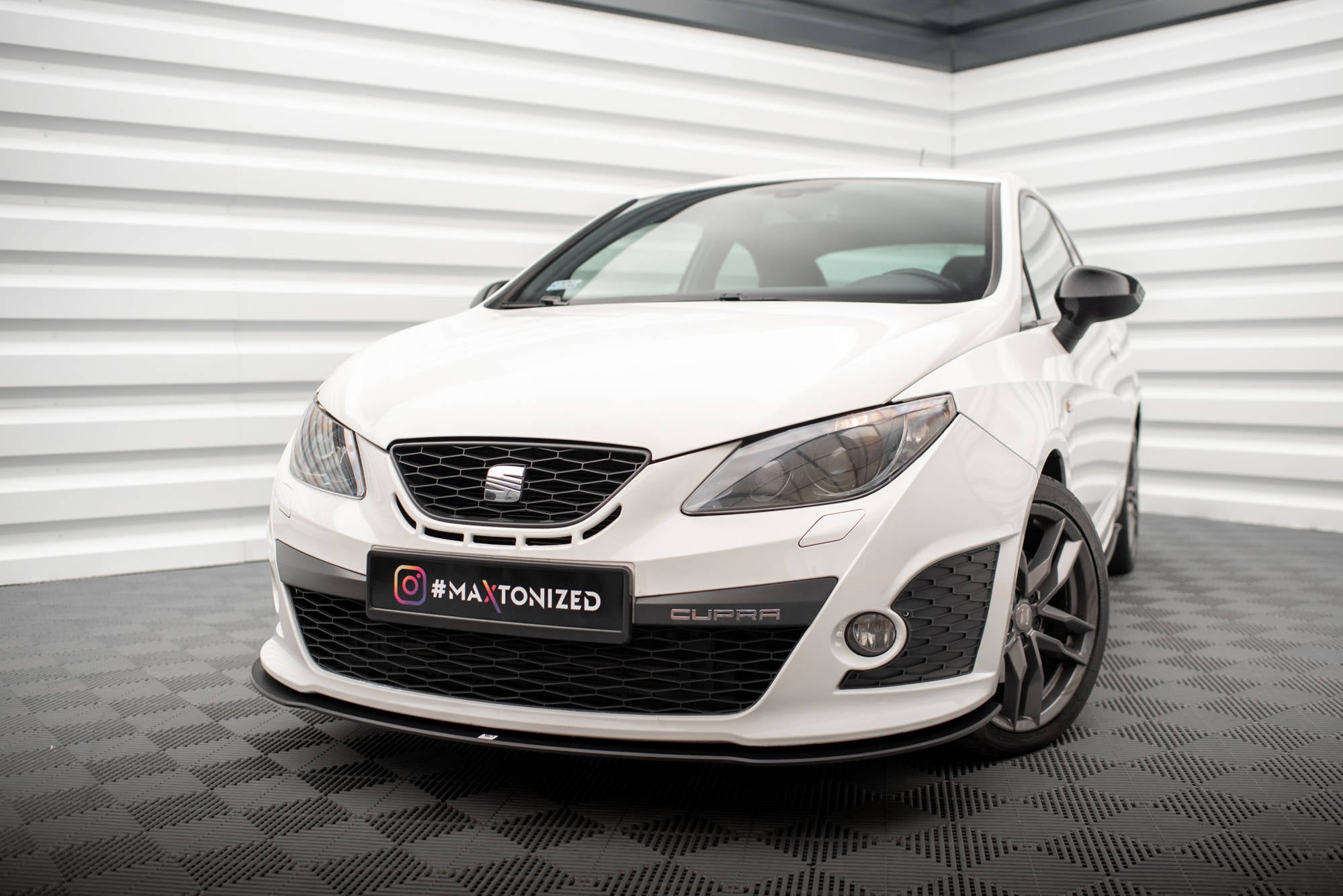 Street pro front splitter seat ibiza cupra sport coupe mk4