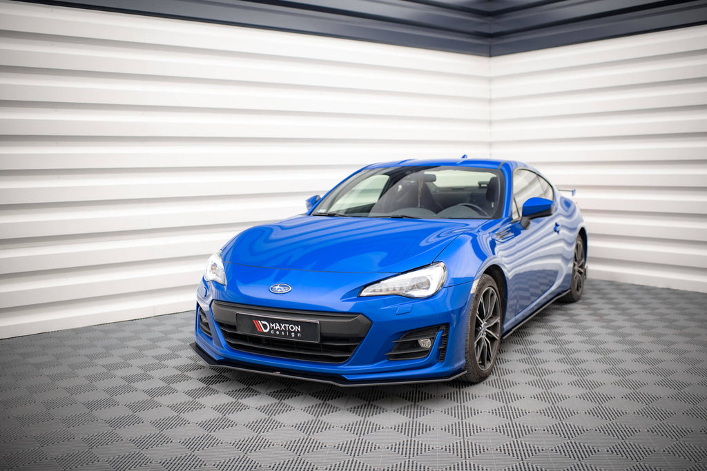 Street pro front splitter subaru brz mk1 ansiktsløftning