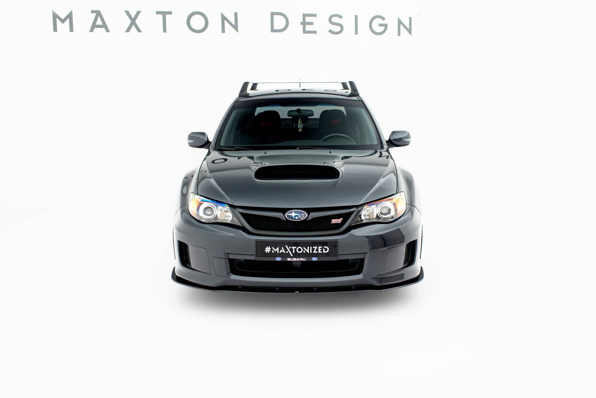 Street Pro -etuspoileri Subaru Impreza WRX STI mk3:lle, facelift