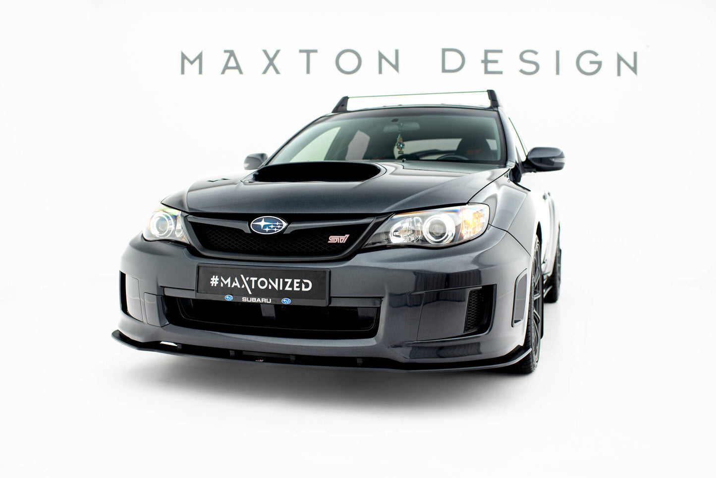 Street pro front splitter subaru impreza wrx sti mk3 facelift