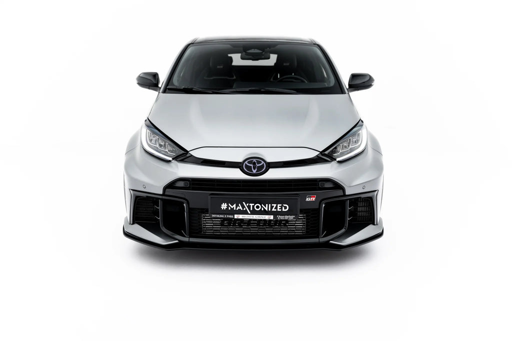 Street pro front splitter toyota gr yaris mk4 facelift
