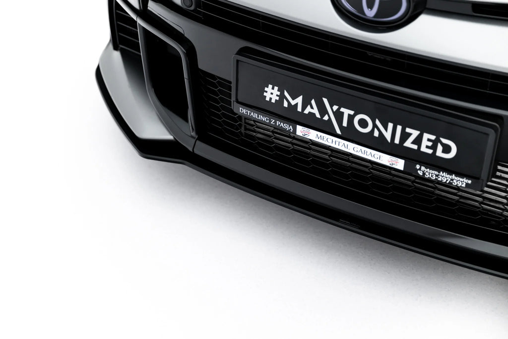 Street pro front splitter toyota gr yaris mk4 ansiktsløftning