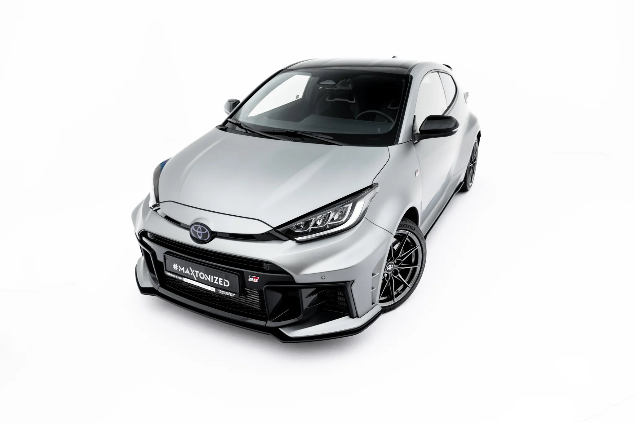 Street pro front splitter toyota gr yaris mk4 facelift