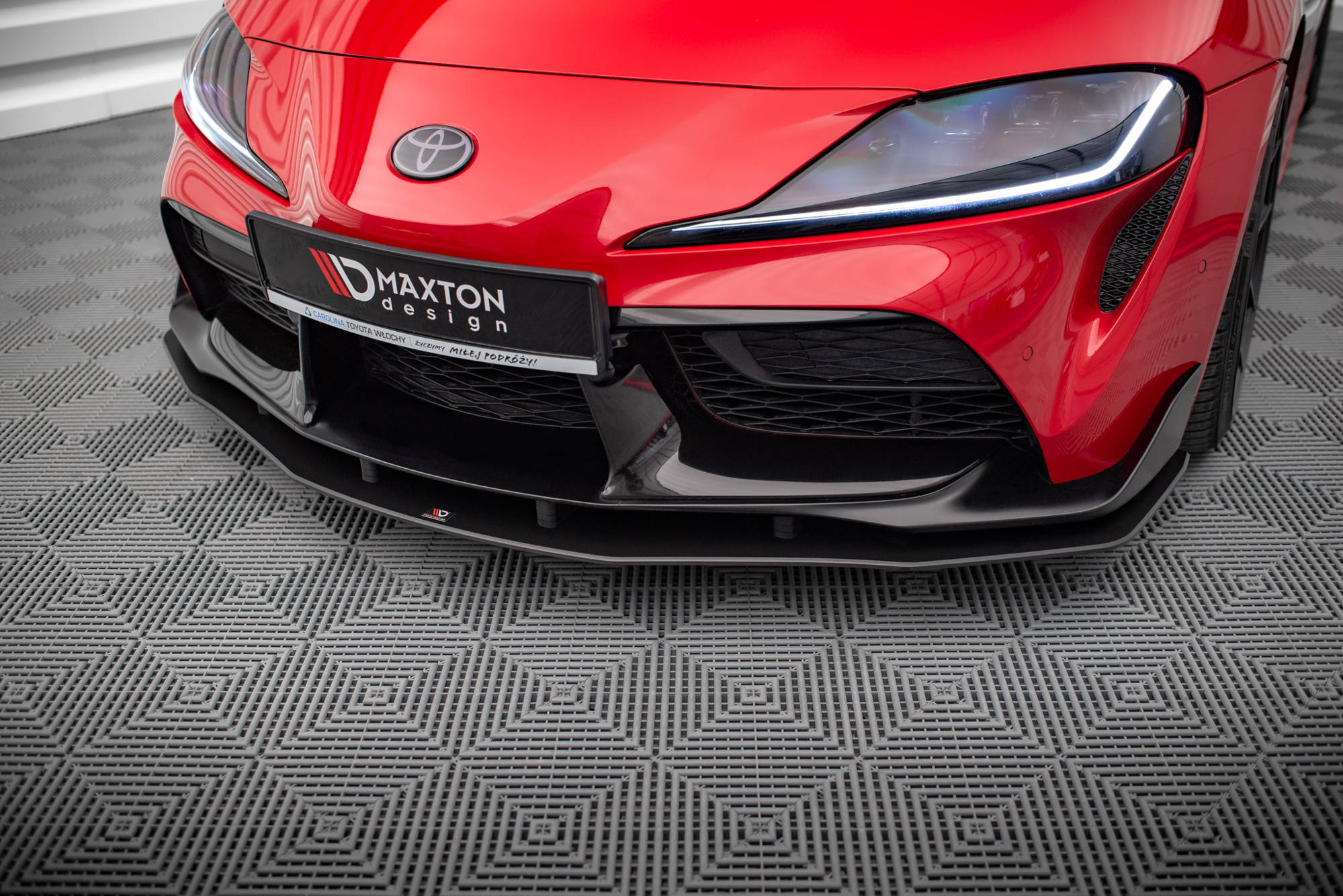 Street Pro Front Splitter Toyota supra Mk5