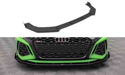 Street pro front splitter v.1 + flaps audi rs3 8y