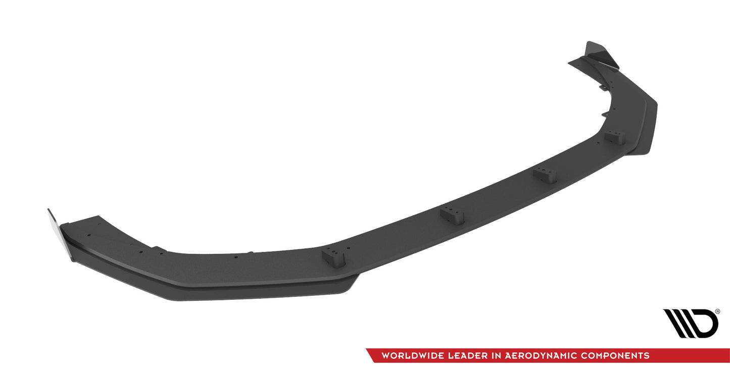 Street pro front splitter v.1 + flaps audi rs3 8y