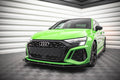 Street pro front splitter v.1 + klaffer audi rs3 8y