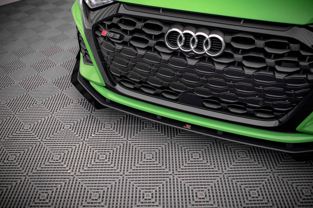 Street pro front splitter v.1 + klaffer audi rs3 8y