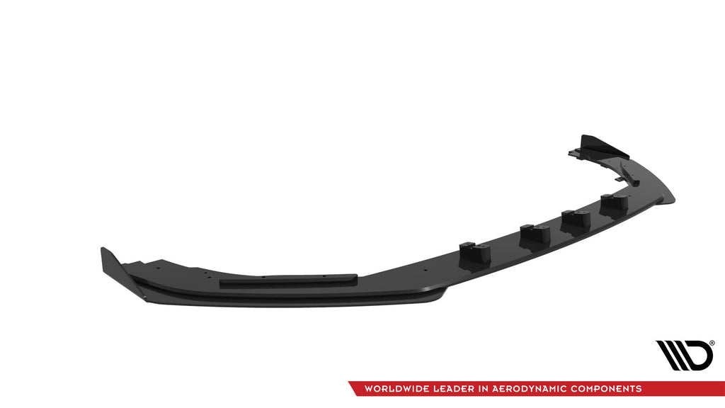 Street pro front splitter v.1 + flaps audi rs3 sedan 8v facelift