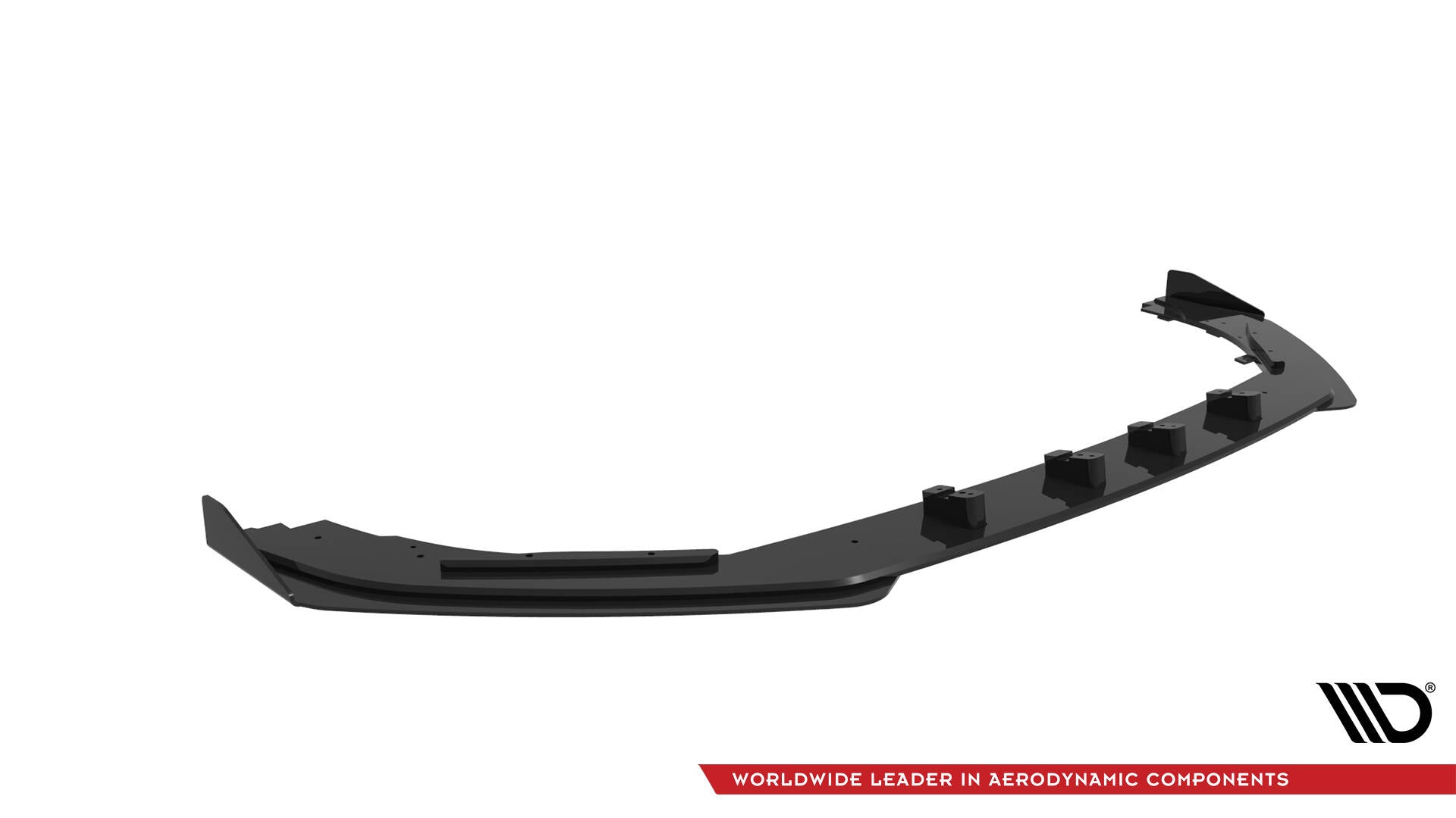 Street pro front splitter v.1 + flaps audi rs3 sedan 8v facelift