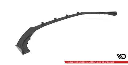 Street pro front splitter v.1 + flaps audi s3 / a3 s-line sportback 8v facelift