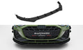 Street Pro Front Splits v.1 + flapper Audi S3 Sportback / A3 S-Line Sportback 8y Facelift