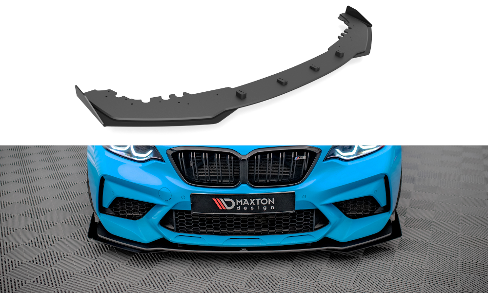 Street Pro Front Splits v.1 + flapper BMW M2 Konkurrence F87