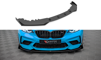 Street pro front splitter v.1 + flaps bmw m2 competition f87