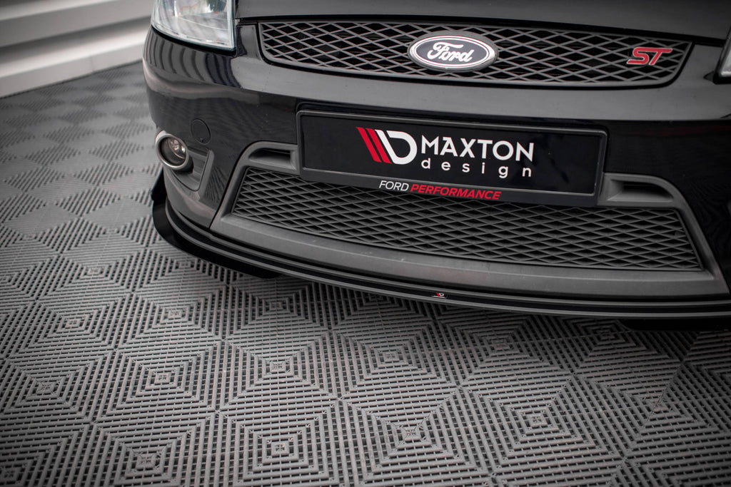 Street pro front splitter v.1 + flaps ford fiesta st mk6
