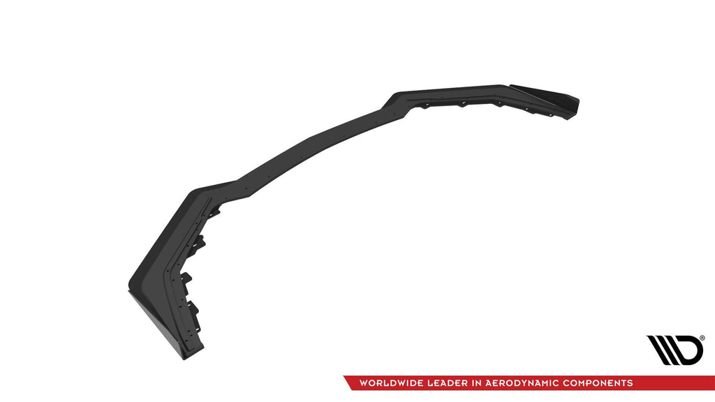 Street pro front splitter v.1 + flaps ford mustang gt mk6 facelift
