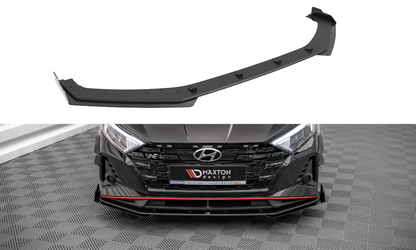 Street pro front splitter v.1 + flaps hyundai i20 n mk3