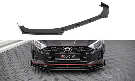 Street pro front splitter v.1 + flaps hyundai i20 n mk3