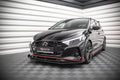 Street pro front splitter v.1 + flaps hyundai i20 n mk3