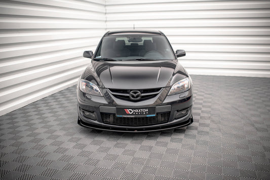 Street pro front splitter v.1 + flaps mazda 3 mps mk1