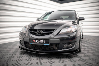Street pro front splitter v.1 + flaps mazda 3 mps mk1