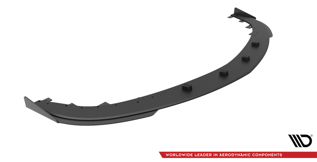 Street pro front splitter v.1 + flaps mazda 3 mps mk1