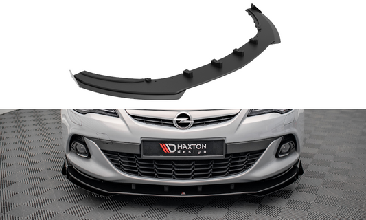 Street pro front splitter v.1 + flaps opel astra gtc opc-line j